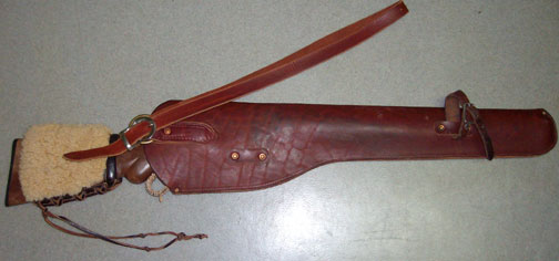 Custom Leather Rifle Scabbards And Accessories From Hopson Leather